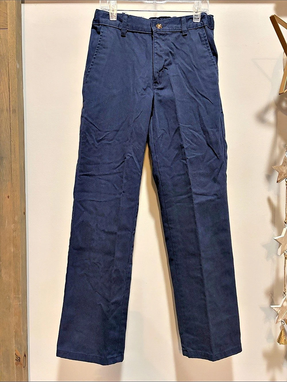 Dockers boys Straight-Leg Pants in Blue Like New